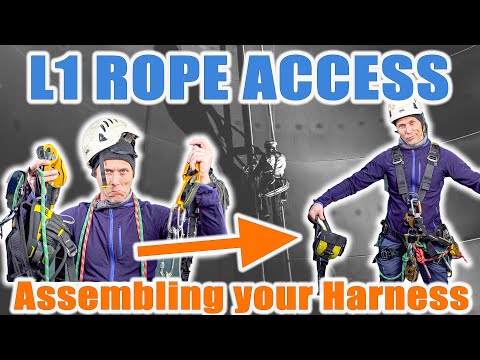 Rope Access Spiderman Safety Kit - Glass Cleaning and Painting - Petzl & Climax