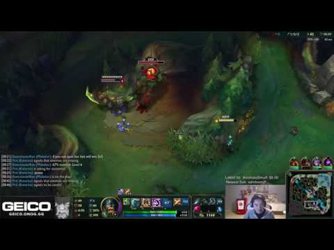 League Of Legends S7 — TheOddOne as Olaf Jungle vs Hecarim  Ranked Gameplay