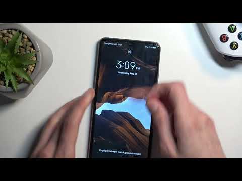 How to Insert SIM & Memory Cards into a ZTE Blade A72S - Pulling the SIM Card Tray Out