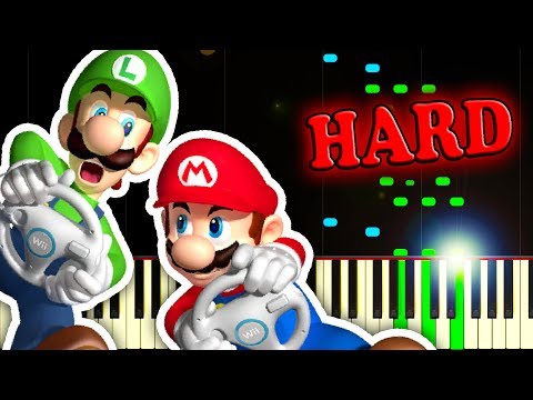 COCONUT MALL from MARIO KART WII - Piano Tutorial