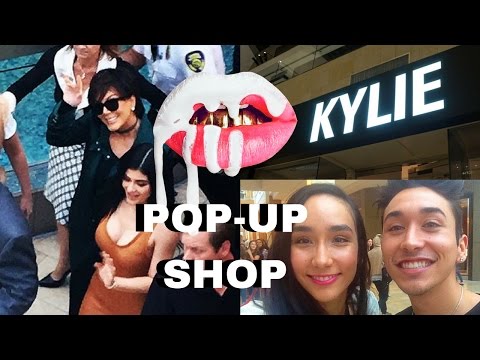 I SAW KYLIE JENNER!! Pop-Up Store HAUL
