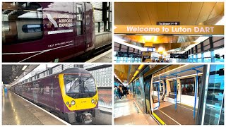 Best way to travel from London to Luton Airport? | Luton Airport Express and DART air link