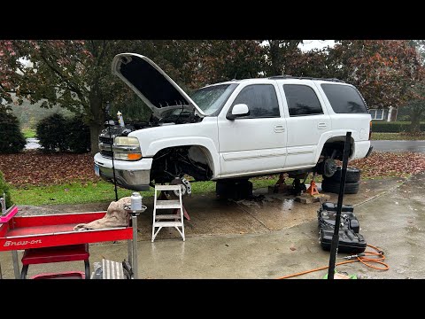 BRAIDED STAINLESS FUEL LINE REPLACEMENT INSTALL , CHEVY TRUCK, SUPER EASY