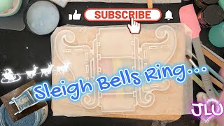 Resin Project -Denim Blue Christmas Sleigh!