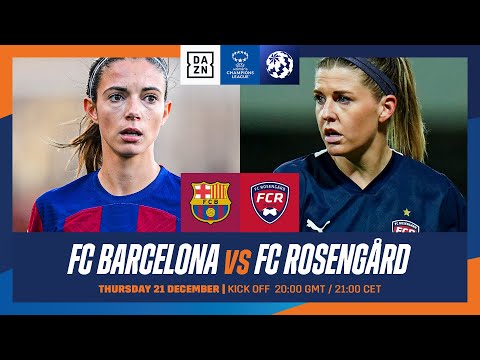 FC Barcelona vs. FC Rosengård | UEFA Women's Champions League 2023-24 Matchday 4 Full Match