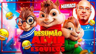 🐿️ Como ISSO Virou uma Franquia de 4 Filmes? (Alvin e os Esquilos): A História em 1 Vídeo!