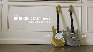 Tim Henson & Scottie LePage Signature Ibanez Guitars