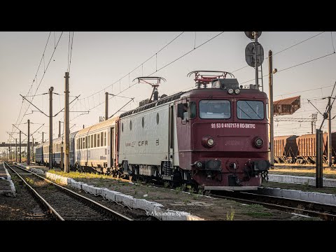 •IR 1656 Suceava - Mărășești tras de EA717 a depoului Suceava Nord plecând din Adjud.