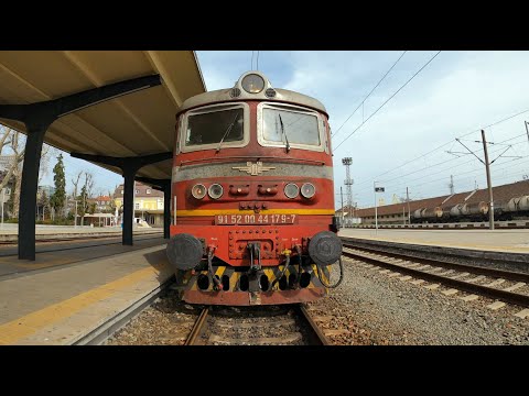 🇧🇬 Cab Ride: Burgas - Nova Zagora 🚉 Skoda 68E (BDZ Class 44) 🤩