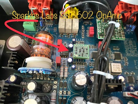 Sparkos Labs discrete Opamp upgrade to Xiang Sheng Tube Dac Dac01A