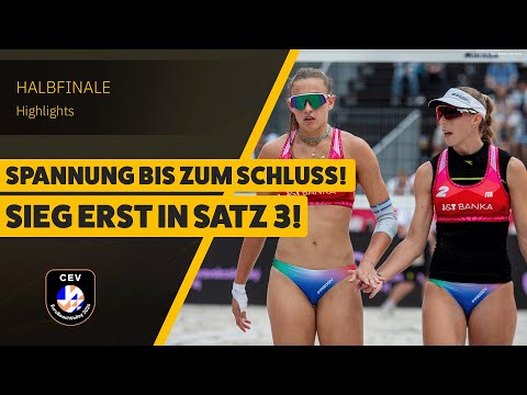 Paulikiene/Raupelyte vs. Gottardi/Menegatti |Highlights, Halbfinale | SDTV Volleyball