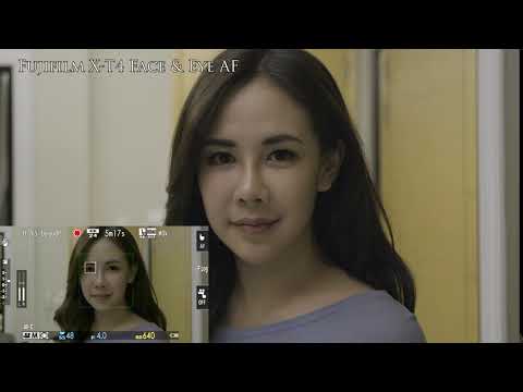 FUJIFILM X-T4 Comparison Video - Face and Eye Auto-Focus