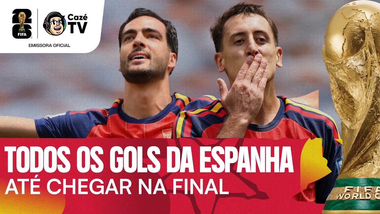 A FINALISTA DO COLETIVO! TODOS OS GOLS DA ESPANHA ATÉ A FINAL DA COPA DO MUNDO FIFA™ 2026
