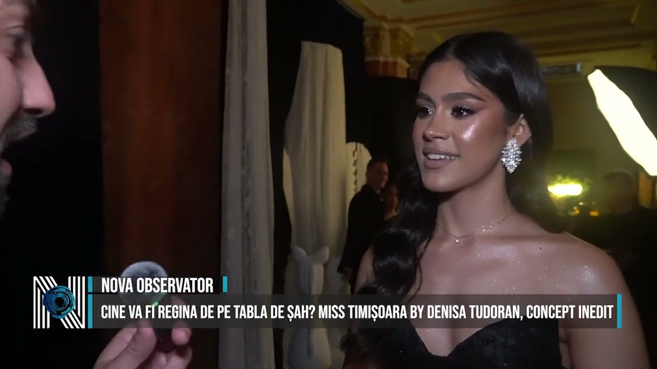 CINE VA FI REGINA DE PE TABLA DE ȘAH? MISS TIMIȘOARA BY DENISA TUDORAN, CONCEPT INEDIT