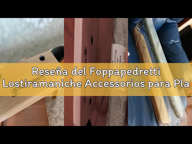 Vídeo relacionado con Foppapedretti Lostiramaniche Accessorios para Planchar, Madera, Natural