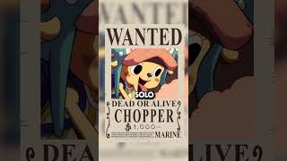 ¿Cuál seria la recompensa REAL de Chopper? #OnePiece #Luffy #Anime