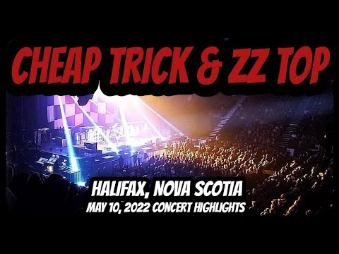 CHEAP TRICK & ZZ TOP | Halifax, Nova Scotia | May 10, 2022 | Concert Highlights