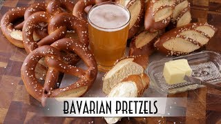 Bavarian Pretzels | Laugenbrezel & Laugenstangen
