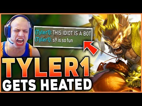 TYLER1 GETS STREAM SNIPED ON MY TEAM! HE RAGED AND I CARRIED - League of Legends