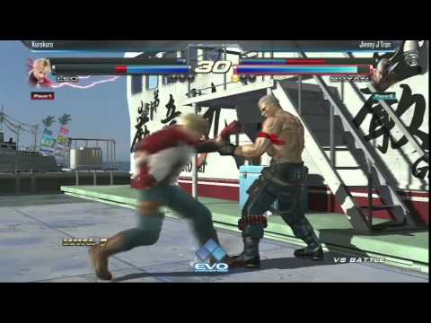 EVO2014 TTT2 SF D1 L6 - Kurokuro (LEO-PAC) vs Jimmy J Tran (BRY-DRA)