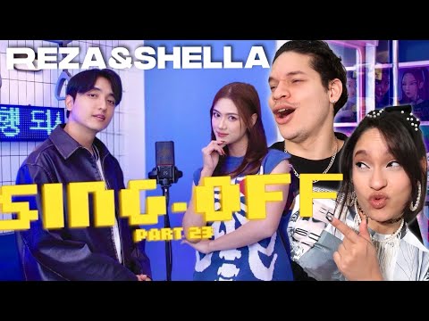 WHAT IN THE FLIRTING! Latinos react to SING-OFF TIKTOK SONGS 23 Golden, Tenxi  vs Shella Fernanda