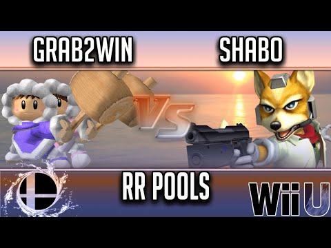 Smash'N'Splash 4  RR POOLS - GHQ | Grab2Win (Ice Climbers) vs  Shabo (Fox)