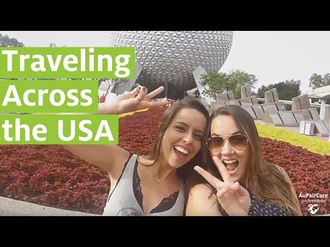 AuPairCare Au Pair Vanessa Traveling Across the USA