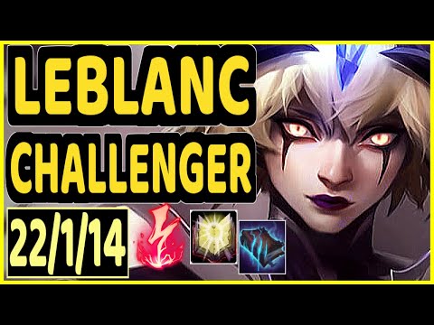 SERTUSS (LEBLANC) - 22/1/14 KDA MID CHALLENGER GAMEPLAY - EUW