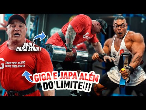 FABIO GIGA ESTÁ FURIOSO - REMADA COM 120KG COM JAPA MORFO