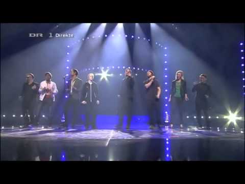 [HD] Take That feat. Annelouise, Sarah & Babou - The Flood(Live  [DK] X-Factor  Finalen  2011)