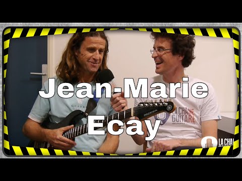 Interview Jean Marie Ecay guitare à la main au Festival Guitare Issoudun 2016