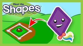 Meet the Shapes - Diamond Jump-in | Preschool Prep Company