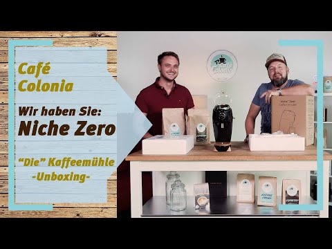 Niche Zero - Unboxing | Cafe Colonia TV - Tipps und Tricks