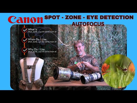 Canon R3, R5, R7 and More-The What, When, and Why for Spot, Zone, and Eye Detection Autofocus