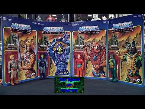Toy Room of Insanity---Episode 92 "Super 7 Masters of the Universe Wave 1 3-3/4 Inch Action Figures"
