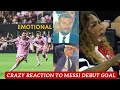 Crazy reaction to Messi's last-minute free kick - Serena Williams, Beckham