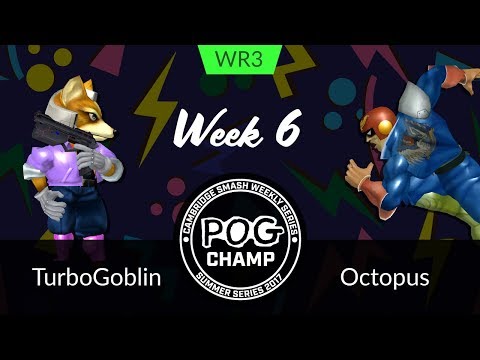 Pog Champ Summer Series #6 Melee - WR3 - TurboGoblin (Fox) vs Octopus (Falcon)