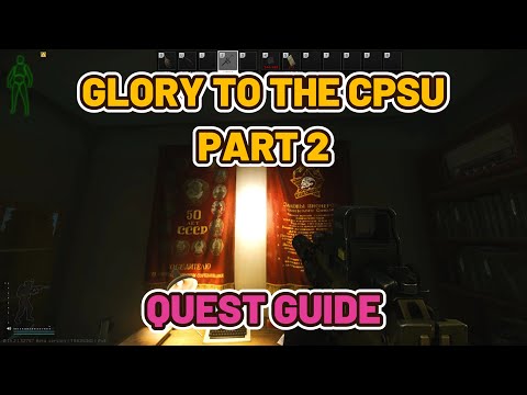 Слава КПСС. Часть 2. Гайд по квесту — Улицы Таркова #побегизтаркова #тарков