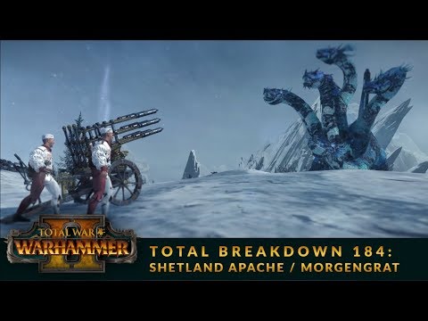 Total Breakdown 185 (WH2) - Empire vs Dark Elves - Warhammer 2 Online Battle