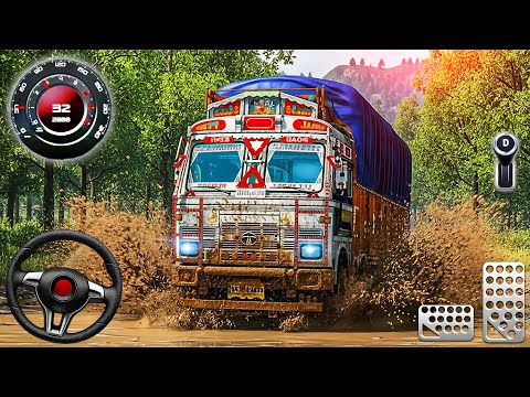 Indian Truck Driver Simulator 3D | Offroad Cargo Transport & Real Truck Driving - Android GamePlay