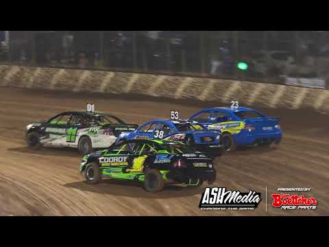 Modified Sedans: Brett Baxter Rollover - Kingaroy Speedway