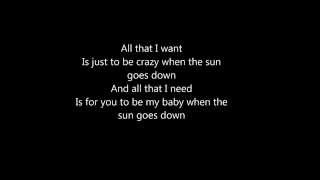 David Guetta - Sun Goes Down feat. MAGIC! &amp; Sonny Wilson (Lyrics)