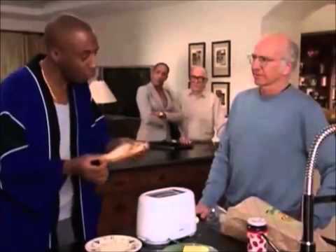 Curb Your Enthusiasm I Can't Pause Toast Leon Black