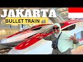 ECONOMY CLASS on  Jakarta’s NEW Bullet Train (Not what I expected!) 🇮🇩