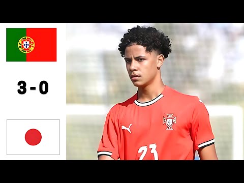 Portugal 3 x  0 Japan U16. Cristiano Ronaldo Junior🔥 Extended Highlights & All Goals 2026