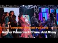 Anchor Prasanna Chinnu Marlous Stunning Dance Highlights Vanneladi Tikkuladi Song Chinnu Shorts