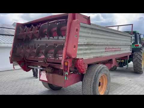 Schuitemaker trágyaszóró - 8 tonnás kapacitás, új láncok és lécek