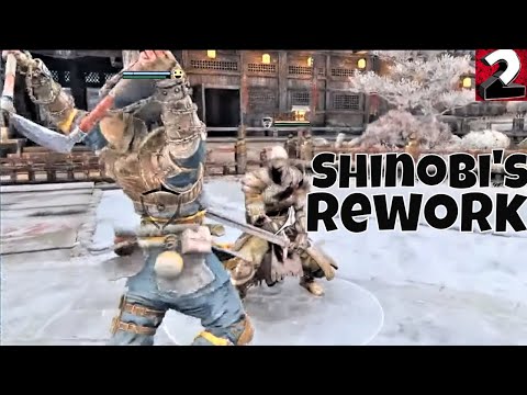 For Honor- Shinobi's Rework!!