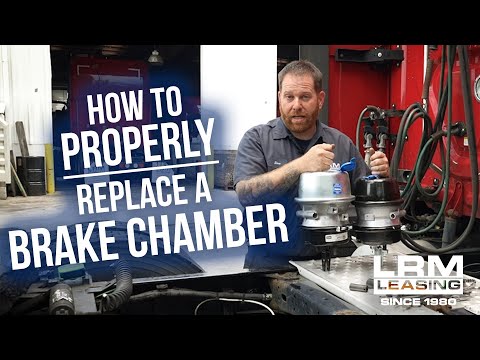 How to replace a long stroke brake chamber - LRM