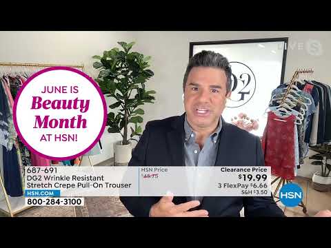 HSN | Semi-Annual DG2 by Diane Gilman Fashions Clearance 06.28.2022 - 12 PM